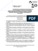 Acuerdo Asignaturas - Habilitables TEM-TPQI-IHSI
