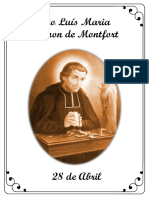 São Luís Maria Grignion de Montfort, fundador e devoto de Nossa Senhora