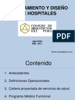 CURSO PLANEAMIENTO Y DESEÑO DE HOSPITALES Wsolis