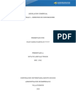 Legislación Comercial Derechos Consumidores