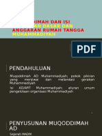 Pokok Pikiran Muhammadiyah