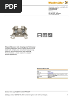 Data Sheet: W-Series Wdu 4