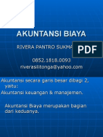 Akuntansi Biaya