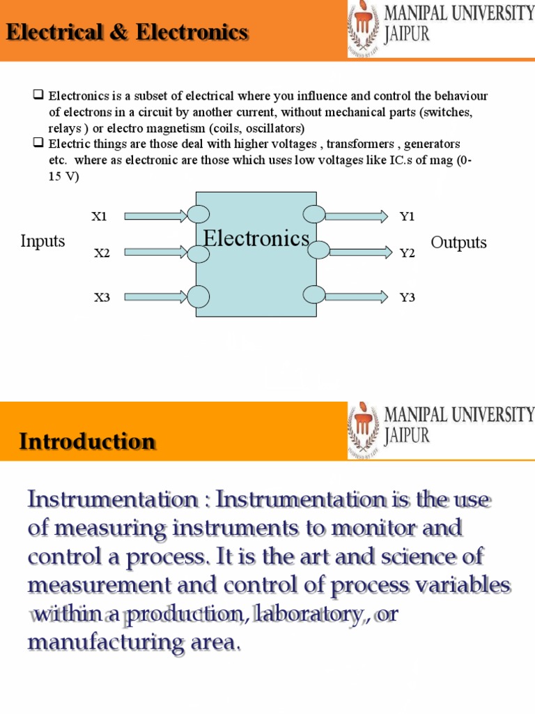 Electrical & Electronics | PDF | Measurement | Electromagnetism