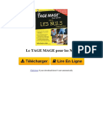 7PL8 Le Tage Mage Pour Les Nuls Par Julien Sandras 2754067841