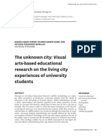 The Unknown City: Visual Arts-Based Educational Research