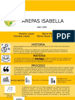 Arepas Isabella: historia y análisis macroentorno de una empresa productora de arepas en Puerto Berrio desde 1999