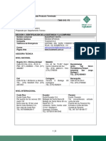 MSDS Eucopoxy 100 Parte A PDF