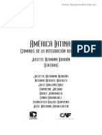 América Latina Integración Regional PDF