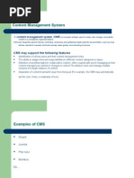 Basic information about Joomla