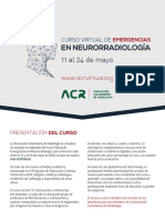 2 Curso Emergencias en Neurorradiología PDF PDF