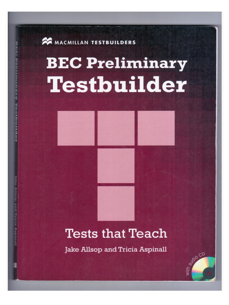Allsop Jack Aspinall Tricia Bes Preliminary Testbuilder Test PDF | PDF