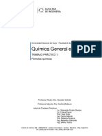 Fórmulas químicas y balance de reacciones