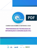 Curso EAD Sistema e-SUS Atenção Primária