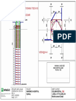 A A Positioning Ties N10 Loose Bar: Column Detail, Level - 01 To Level 00 Reinforcement Detail Randwick Hospital Sydney