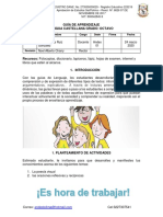 Guia 3 y 4 Grado 8 PDF