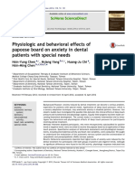 Physiologic and Behavioral Effects of