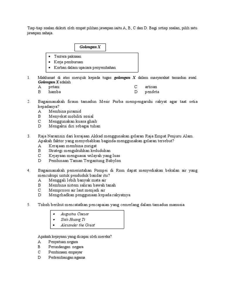 Sej T4 Soalan Pat K1 Pdf