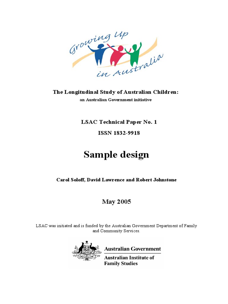 An Analysis of the Longitudinal Study of Australian Children Sample