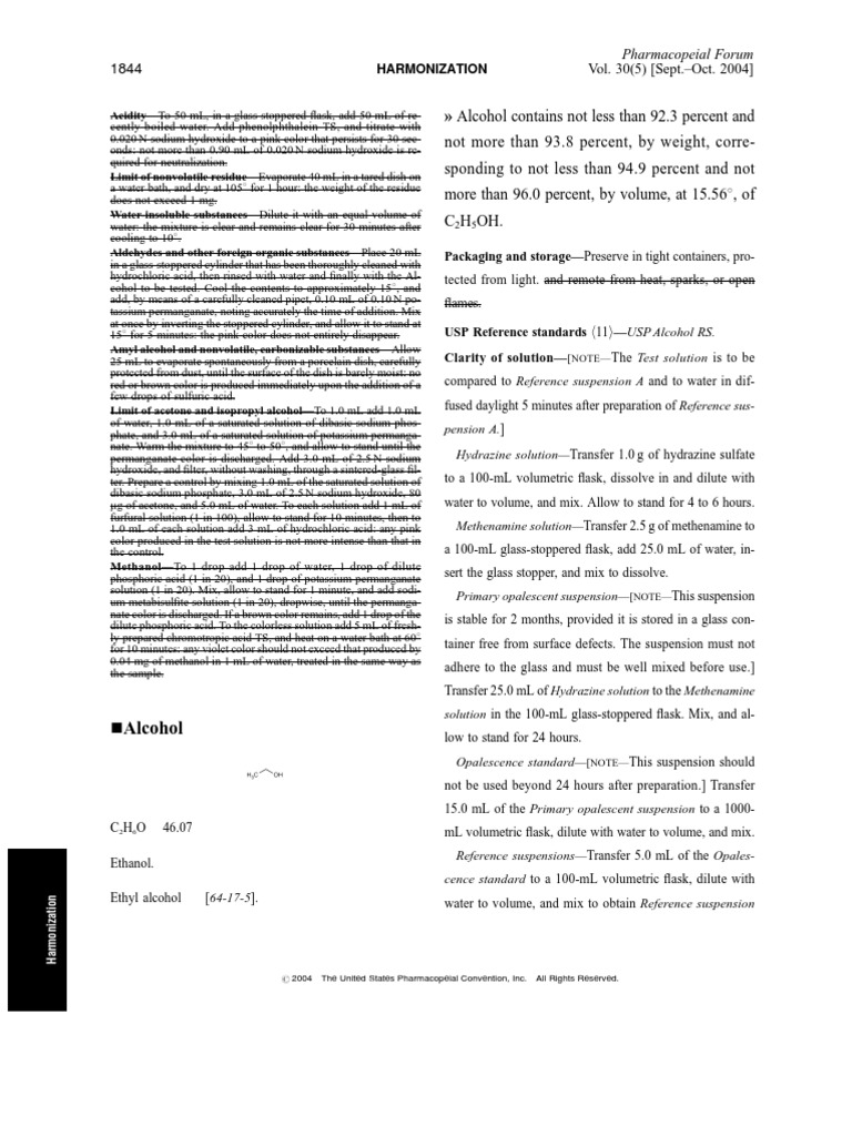 Usp Harmonization Table : Understanding the Latest Revisions to USP – LWDWO