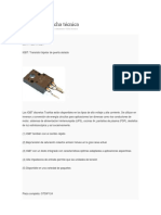 30F124 Datos Transistores