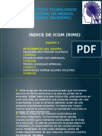 EXPO-INDICE DE ICGM