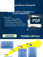 Teoria Critica - Grupo 1 Doctorado 2020-1 PDF