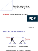 BroadcastingMulticasting