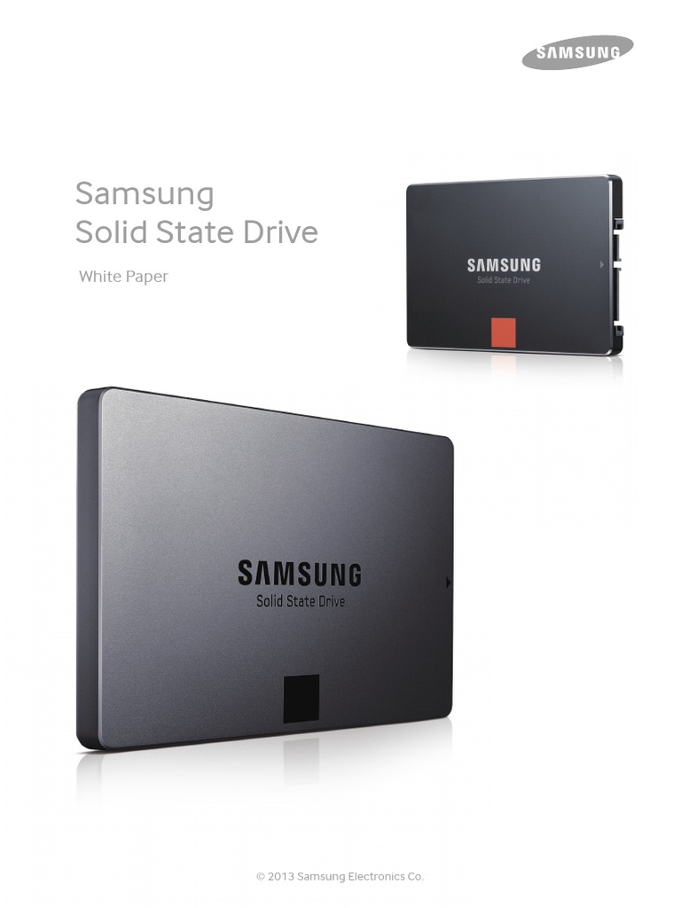 Samsung SSD White Paper | PDF | Solid State Drive | Flash Memory
