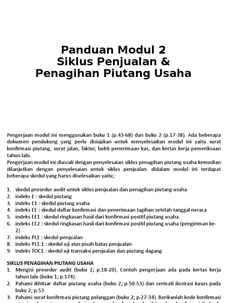 Panduan Modul 2 Edisi 3