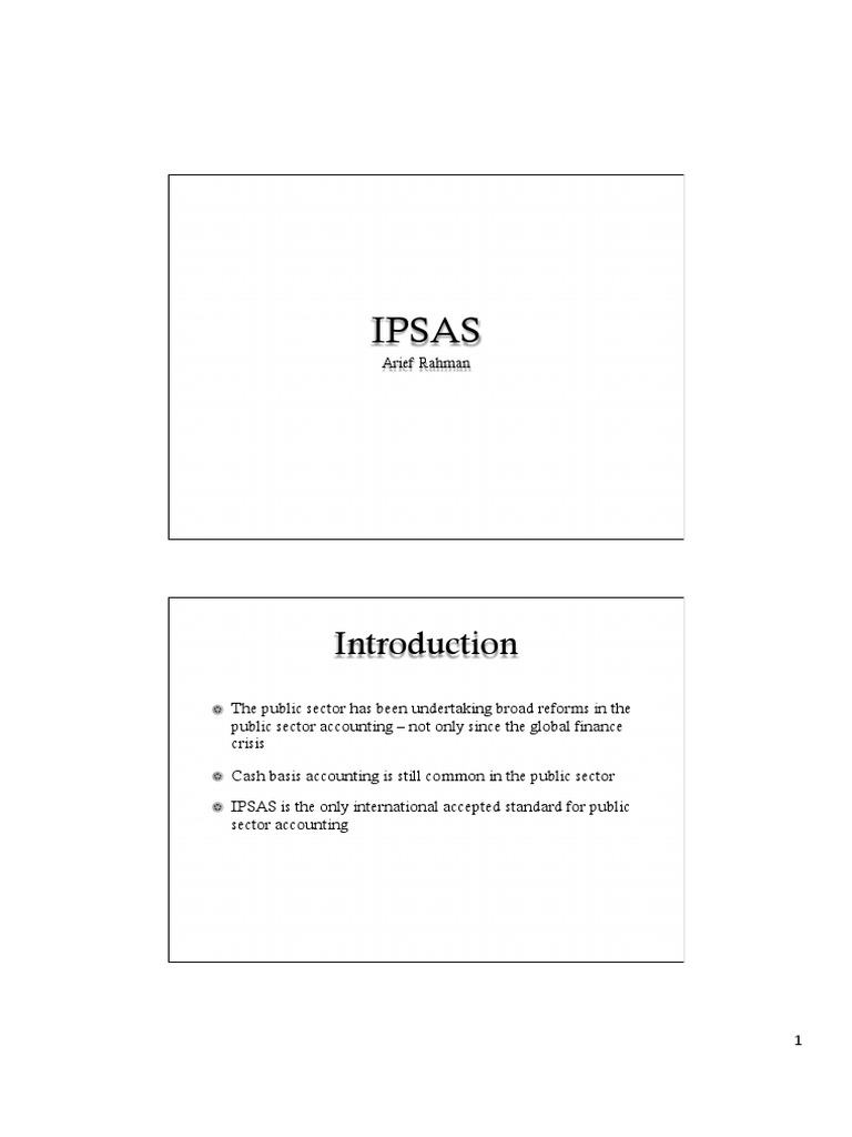Seminar IPSAS PDF | PDF | Financial Statement | Accounting