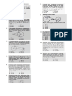 Latihan Soal Garis Singgung Lingkar