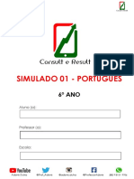 Simulado 01 - Português - 6º Ano - ( Blog do Prof. Adonis).pdf