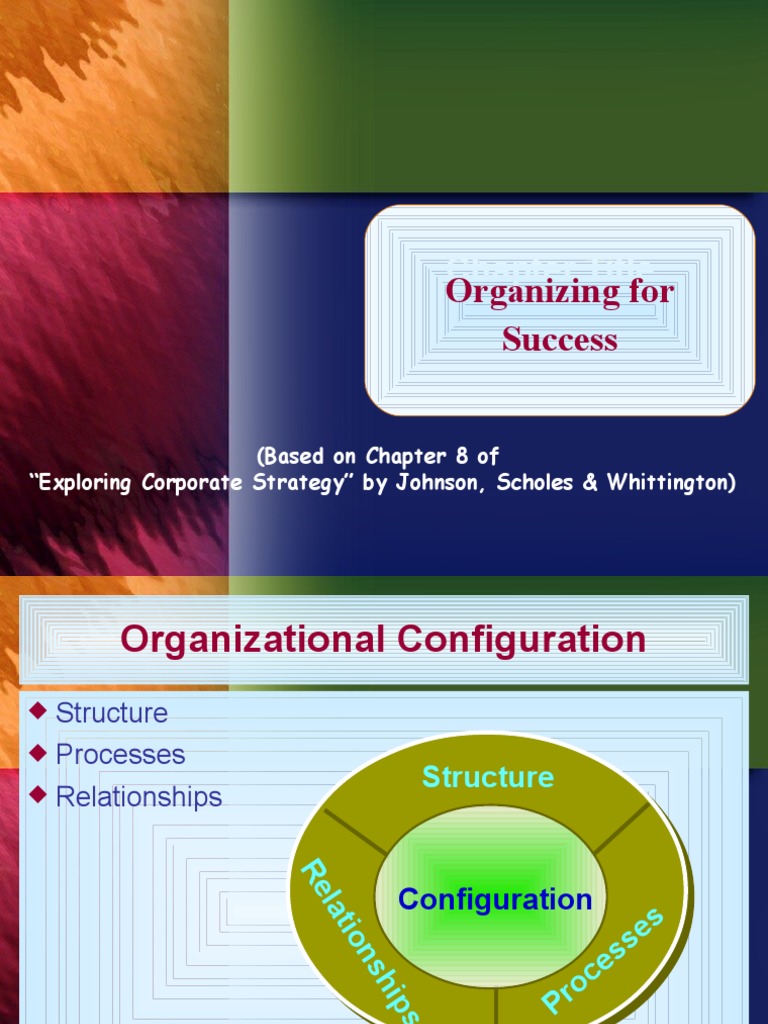 Organizational Structures for Success | PDF | Organizational Structure ...