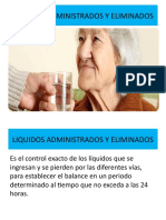 Liquidos Administrados y Eliminados