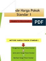 Harga Pokok Standar I