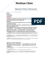 Complete Abdomen Pelvic Ultrasound