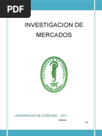 MODULO DE INV. DE MERCADOS