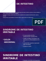 SÍNDROME DE INTESTINO IRRITABLE 