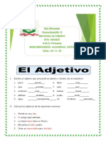 Comunicación 8 - Clases de Adjetivo - 14-5-20 PDF