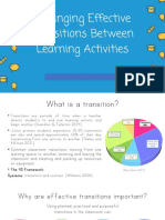 Effective Transitions