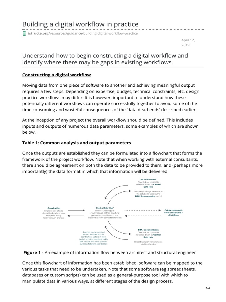 Digital Workflow in Structural Engineering | PDF | Building Information ...