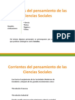Ciencias Sociales Corrientes Del Pens.