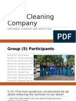 Cater Cleaning Company - PPT - CH 5 - GP 5 - EMBA 18