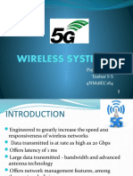 Wireless Systems: Presented by Tushar S S 4NM18EC184