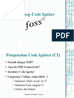 Pengenalan CI for FOSSIL