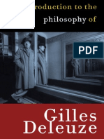 Jean Khalfa, Introduction To The Philosophy of Gilles Deleuze, 1999 Book