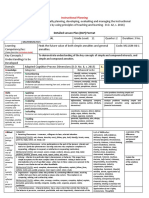 Detailed Lesson Plan (DLP) Format: Instructional Planning