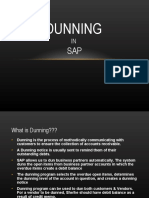 Dunning in SAP