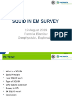 Squid in em Survey: 19 August 2019 Parmita Bismitar Geophysicist, Exploration